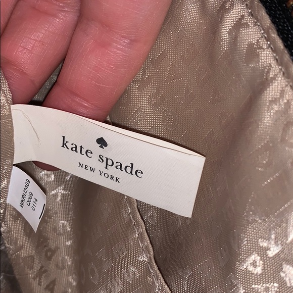 Kate Spade ♠️ Polka Dot Patent Leather Small Tote - Picture 9 of 10